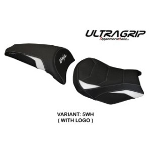 RIVESTIMENTO SELLA TPZ  ULTRAGRIP CON LOGO  KAWASAKI NINJA 650 2017/2025