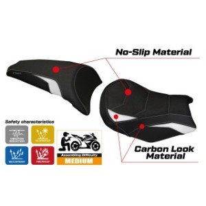 RIVESTIMENTO SELLA TPZ  ULTRAGRIP NO LOGO KAWASAKI NINJA 650 2017/2025