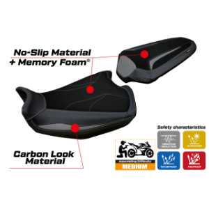 RIVESTIMENTO SELLA TPZ  COMFORT SYSTEM NO LOGO DUCATI MONSTER 937-950 2021/2025