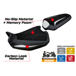 RIVESTIMENTO SELLA TPZ  COMFORT SYSTEM NO LOGO DUCATI MONSTER 937-950 2021/2025