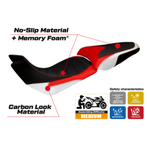 RIVESTIMENTO SELLA TPZ  COMFORT SYSTEM NO LOGO DUCATI MULTISTRADA 1200 2012/2014