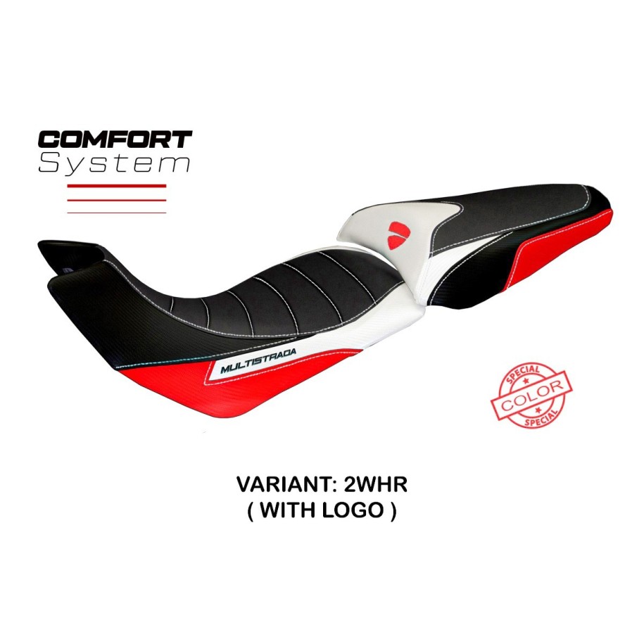 RIVESTIMENTO SELLA TPZ  COMFORT SYSTEM CON LOGO  DUCATI MULTISTRADA 1200 2012/2014