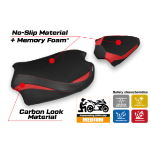 RIVESTIMENTO SELLA TPZ  COMFORT SYSTEM NO LOGO DUCATI STREETFIGHTER V4 2020/2024