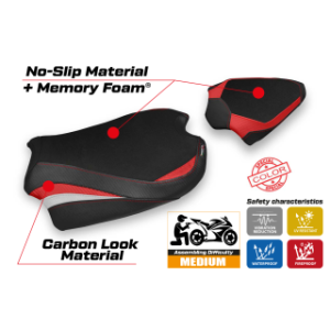 RIVESTIMENTO SELLA TPZ  COMFORT SYSTEM NO LOGO DUCATI STREETFIGHTER V4 2020/2024