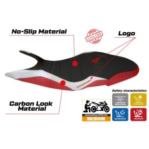 RIVESTIMENTO SELLA TPZ  ULTRAGRIP CON LOGO  DUCATI SUPER SPORT 2017/2024