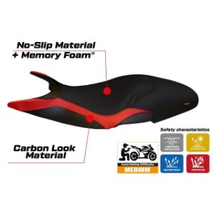 RIVESTIMENTO SELLA TPZ  COMFORT SYSTEM NO LOGO DUCATI SUPER SPORT 2017/2024