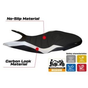 RIVESTIMENTO SELLA TPZ  ULTRAGRIP NO LOGO DUCATI SUPER SPORT 2017/2024