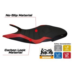 RIVESTIMENTO SELLA TPZ  ULTRAGRIP NO LOGO DUCATI SUPER SPORT 2017/2024