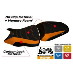 RIVESTIMENTO SELLA TPZ  COMFORT SYSTEM NO LOGO KAWASAKI ER-6N / ER-6F 2012/2016