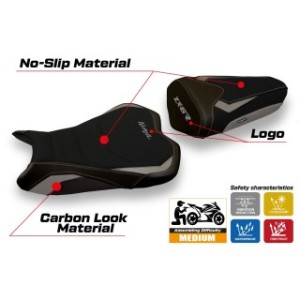 RIVESTIMENTO SELLA TPZ  ULTRAGRIP CON LOGO  KAWASAKI NINJA ZX 6 R 2009/2012