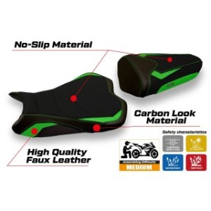 RIVESTIMENTO SELLA TPZ  ULTRAGRIP NO LOGO KAWASAKI NINJA ZX 6 R 2009/2012