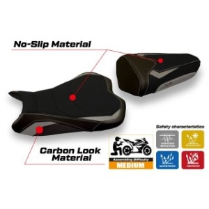 RIVESTIMENTO SELLA TPZ  ULTRAGRIP NO LOGO KAWASAKI NINJA ZX 10 R 2008/2010