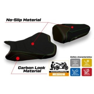 RIVESTIMENTO SELLA TPZ  ULTRAGRIP NO LOGO KAWASAKI NINJA ZX 10 R 2008/2010