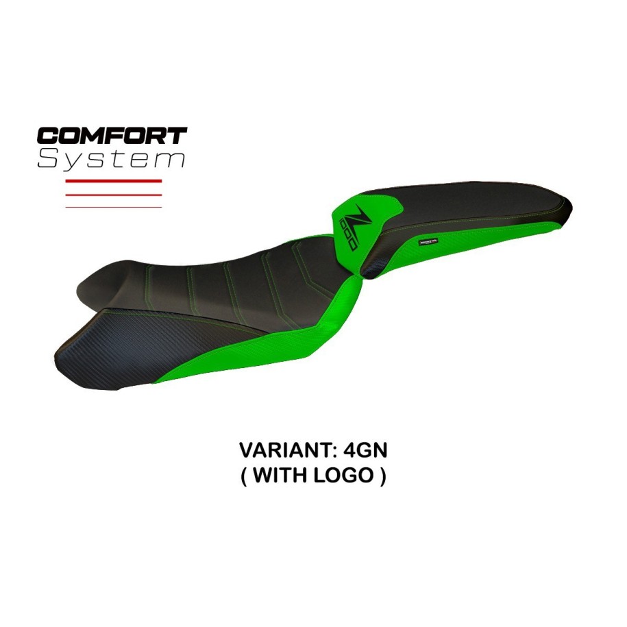 RIVESTIMENTO SELLA TPZ  COMFORT SYSTEM CON LOGO  KAWASAKI Z 1000 SX 2011/2016