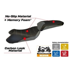 RIVESTIMENTO SELLA TPZ  COMFORT SYSTEM NO LOGO KAWASAKI Z 1000 SX 2011/2016