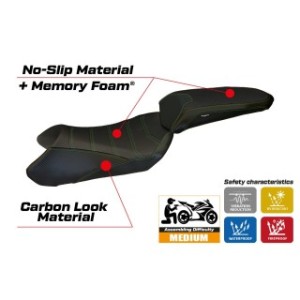 RIVESTIMENTO SELLA TPZ  COMFORT SYSTEM NO LOGO KAWASAKI Z 1000 SX 2017/2019