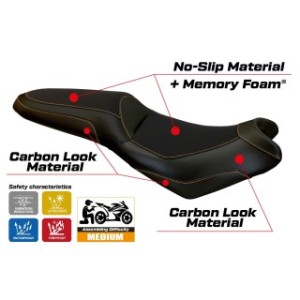 RIVESTIMENTO SELLA TPZ  COMFORT SYSTEM NO LOGO KAWASAKI VERSYS 650 2007/2025