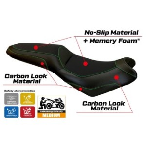 RIVESTIMENTO SELLA TPZ  COMFORT SYSTEM NO LOGO KAWASAKI VERSYS 650 2007/2025