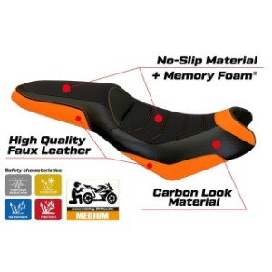 RIVESTIMENTO SELLA TPZ  COMFORT SYSTEM NO LOGO KAWASAKI VERSYS 650 2007/2025