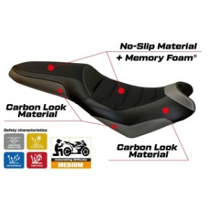 RIVESTIMENTO SELLA TPZ  COMFORT SYSTEM NO LOGO KAWASAKI VERSYS 650 2007/2025