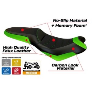 RIVESTIMENTO SELLA TPZ  COMFORT SYSTEM NO LOGO KAWASAKI VERSYS 650 2007/2025