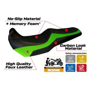 RIVESTIMENTO SELLA TPZ  COMFORT SYSTEM NO LOGO KAWASAKI VERSYS 1000 2011/2018