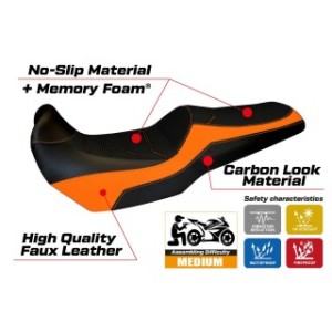 RIVESTIMENTO SELLA TPZ  COMFORT SYSTEM NO LOGO KAWASAKI VERSYS 1000 2011/2018