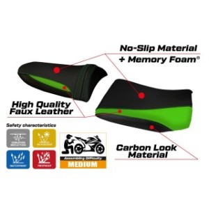 RIVESTIMENTO SELLA TPZ  COMFORT SYSTEM NO LOGO KAWASAKI Z 750 2003/2006