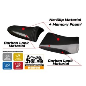 RIVESTIMENTO SELLA TPZ  COMFORT SYSTEM NO LOGO KAWASAKI Z 750 2003/2006