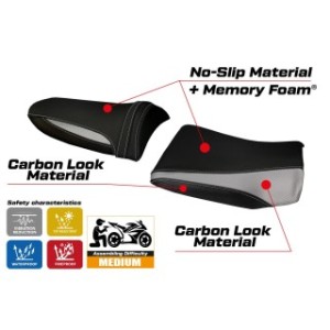 RIVESTIMENTO SELLA TPZ  COMFORT SYSTEM NO LOGO KAWASAKI Z 1000 2003/2006