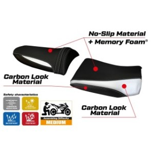 RIVESTIMENTO SELLA TPZ  COMFORT SYSTEM NO LOGO KAWASAKI Z 1000 2003/2006