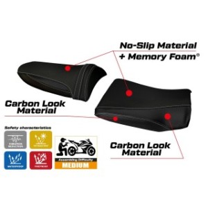 RIVESTIMENTO SELLA TPZ  COMFORT SYSTEM NO LOGO KAWASAKI Z 1000 2003/2006