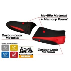 RIVESTIMENTO SELLA TPZ  COMFORT SYSTEM NO LOGO KAWASAKI Z 1000 2003/2006