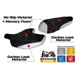 RIVESTIMENTO SELLA TPZ  COMFORT SYSTEM NO LOGO KAWASAKI Z 1000 2007/2009