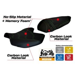 RIVESTIMENTO SELLA TPZ  COMFORT SYSTEM NO LOGO KAWASAKI Z 1000 2007/2009