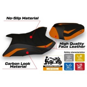 RIVESTIMENTO SELLA TPZ  ULTRAGRIP NO LOGO KAWASAKI Z 800 2013/2016