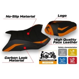 RIVESTIMENTO SELLA TPZ  ULTRAGRIP CON LOGO  KAWASAKI Z 800 2013/2016