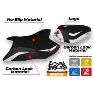 RIVESTIMENTO SELLA TPZ  ULTRAGRIP CON LOGO  KAWASAKI Z 800 2013/2016