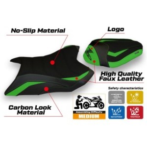 RIVESTIMENTO SELLA TPZ  ULTRAGRIP CON LOGO  KAWASAKI Z 800 2013/2016