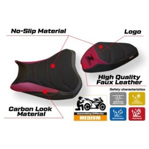 RIVESTIMENTO SELLA TPZ  ULTRAGRIP CON LOGO  KAWASAKI Z 900 2017/2024