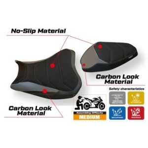 RIVESTIMENTO SELLA TPZ  ULTRAGRIP NO LOGO KAWASAKI Z 900 2017/2024