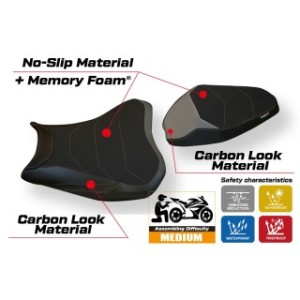 RIVESTIMENTO SELLA TPZ  COMFORT SYSTEM NO LOGO KAWASAKI Z 900 2017/2024