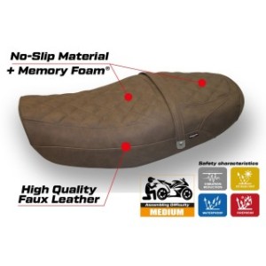 RIVESTIMENTO SELLA TPZ  COMFORT SYSTEM NO LOGO KAWASAKI Z 900 RS 2018/2025