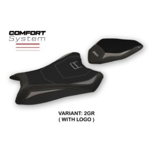 RIVESTIMENTO SELLA TPZ  COMFORT SYSTEM CON LOGO  KAWASAKI NINJA ZX 6 R 2019/2025