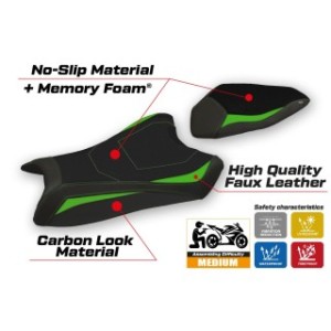 RIVESTIMENTO SELLA TPZ  COMFORT SYSTEM NO LOGO KAWASAKI NINJA ZX 6 R 2019/2025