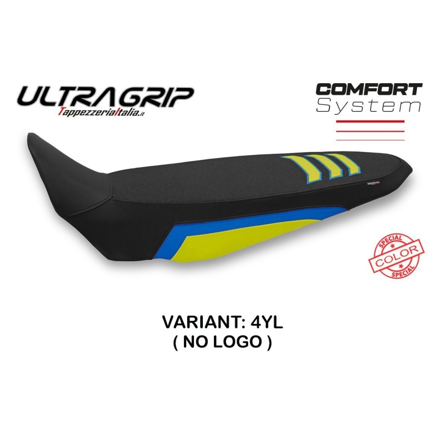 RIVESTIMENTO SELLA TPZ  COMFORT SYSTEM PER SELLA INTERA UNICA NO LOGO YAMAHA TENERE 700 2021/2024, GIALLO