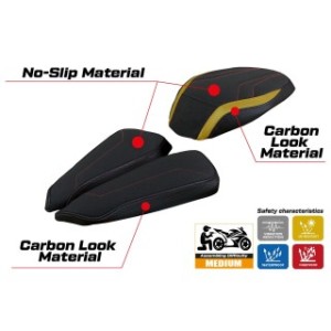 RIVESTIMENTO SELLA TPZ  ULTRAGRIP NO LOGO MV AGUSTA BRUTALE 1000 RR 2020/2025