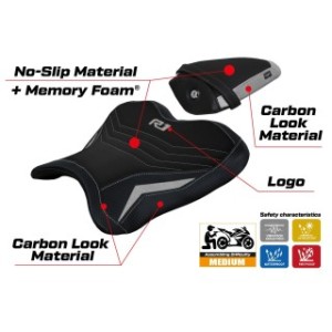 RIVESTIMENTO SELLA TPZ  COMFORT SYSTEM CON LOGO  YAMAHA R1 2015/2025