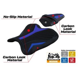 RIVESTIMENTO SELLA TPZ  ULTRAGRIP NO LOGO YAMAHA R1 2015/2025