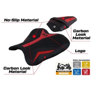 RIVESTIMENTO SELLA TPZ  ULTRAGRIP CON LOGO  YAMAHA R1 2015/2025